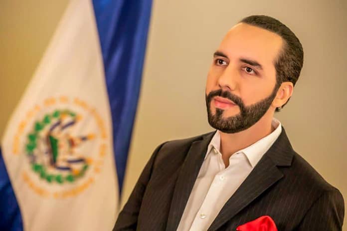 nayib bukele salvador průzkum bitcoin