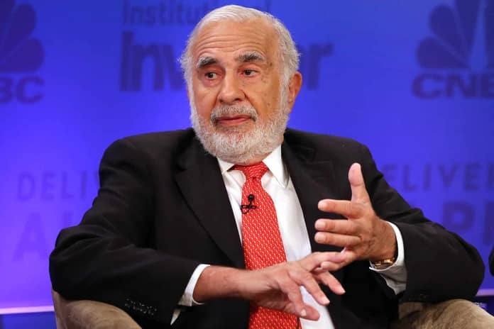 carl icahn miliardář