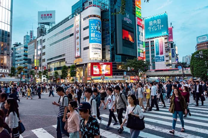 japonsko tokio cbdc asie daň