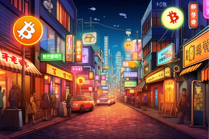 Japonsko bitcoin kryptoměny token daně systém