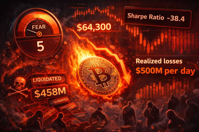 Pád Bitcoinu