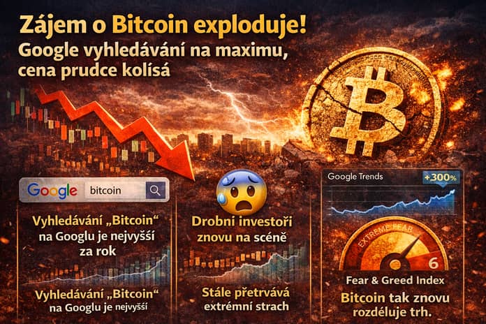 Výbuch zájmu o Bitcoin