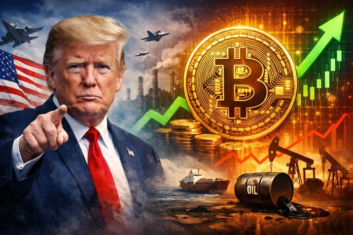 bitcoin trump růst dalle
