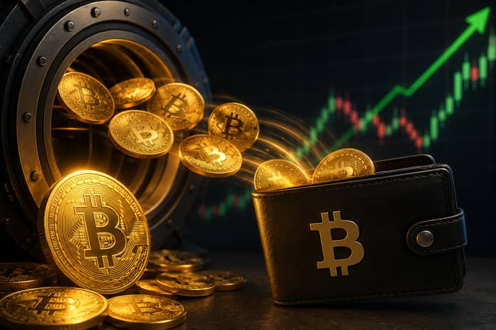 BTC odchází do peněženek