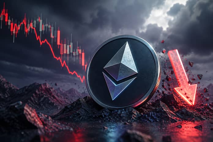 Ethereum v poklesu