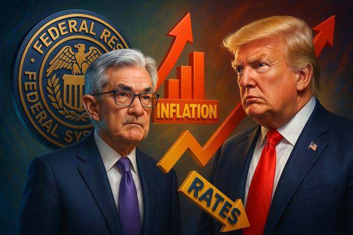 fed, trump, powel, inflace