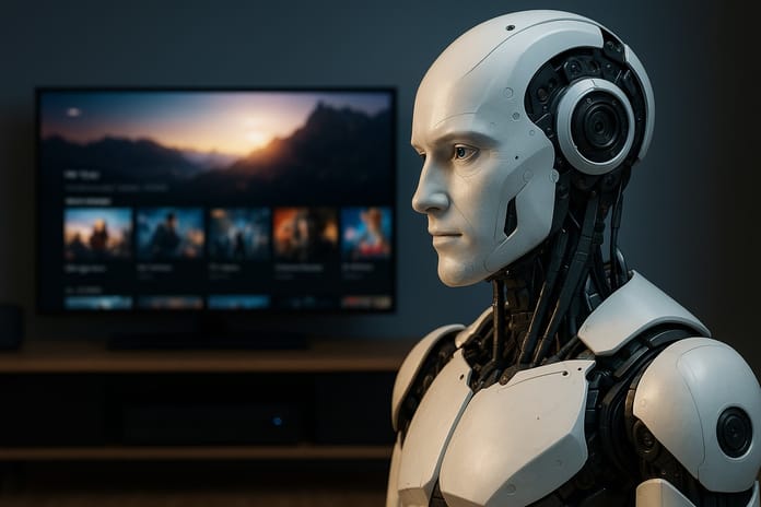 ai robot televize dalle