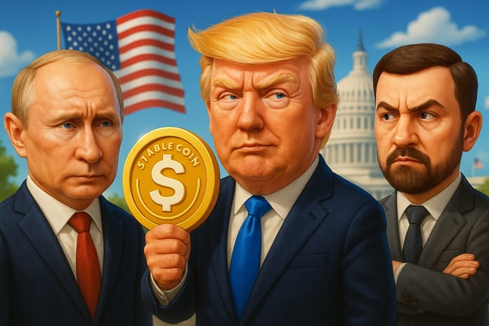 trump, putin, Kobyakov, stablecoin, usa