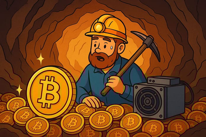 těžba bitcoin dalle