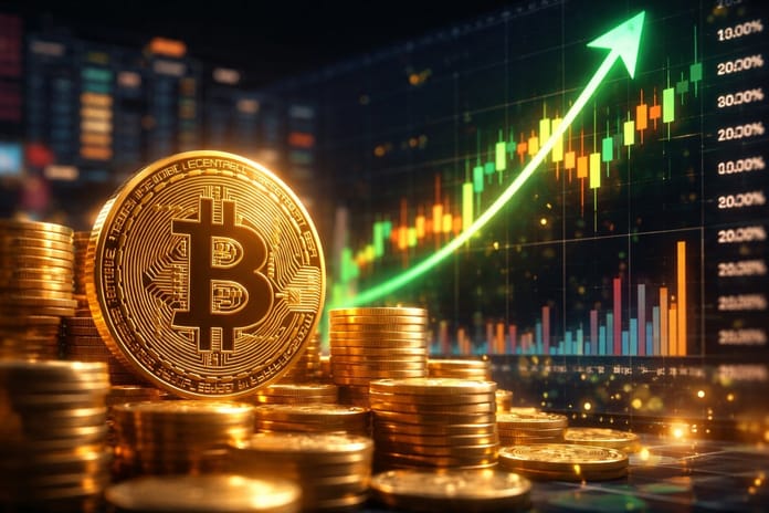 bitcoin růst dalle
