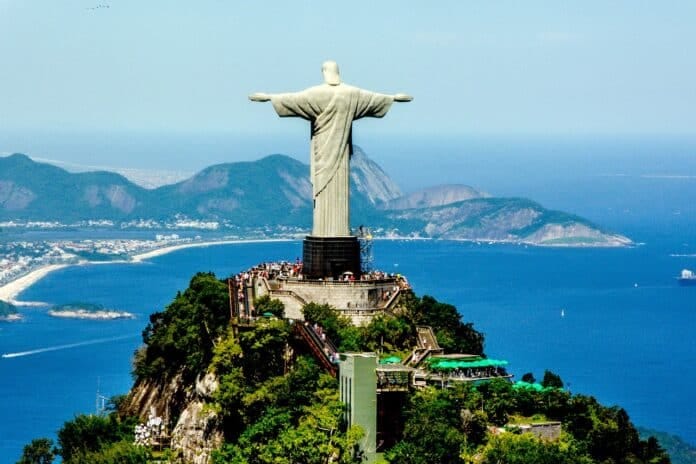 brazilie Rio de Janeiro socha starosta brazilců
