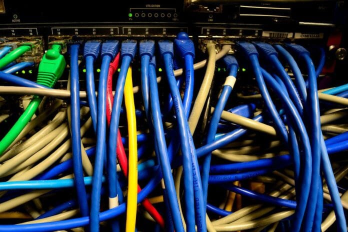 ethernet internet kabel siwtch sít