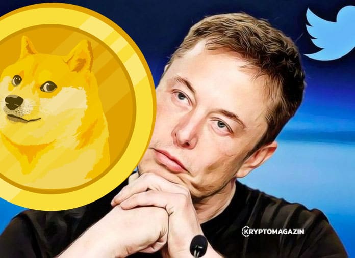 Elon Musk si přidal na Twitter, že je bývalý CEO Dogecoinu