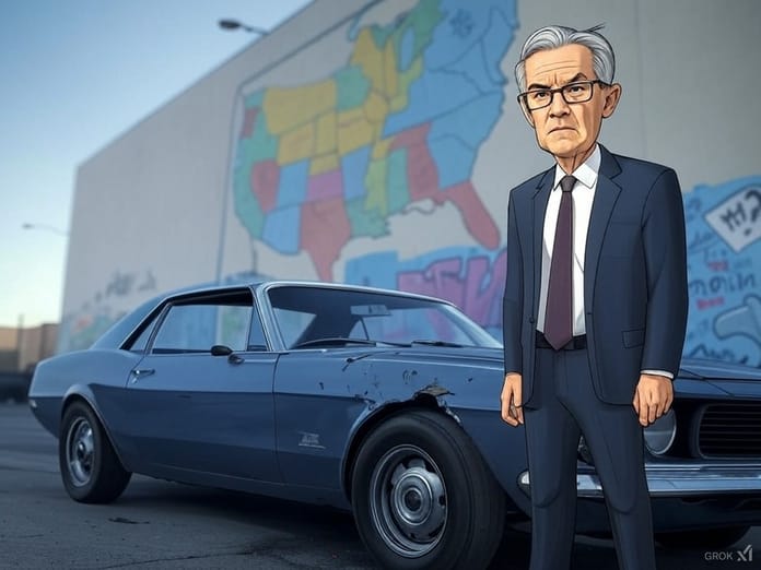 Jerome Powell USA Fed sazby brzdy grok