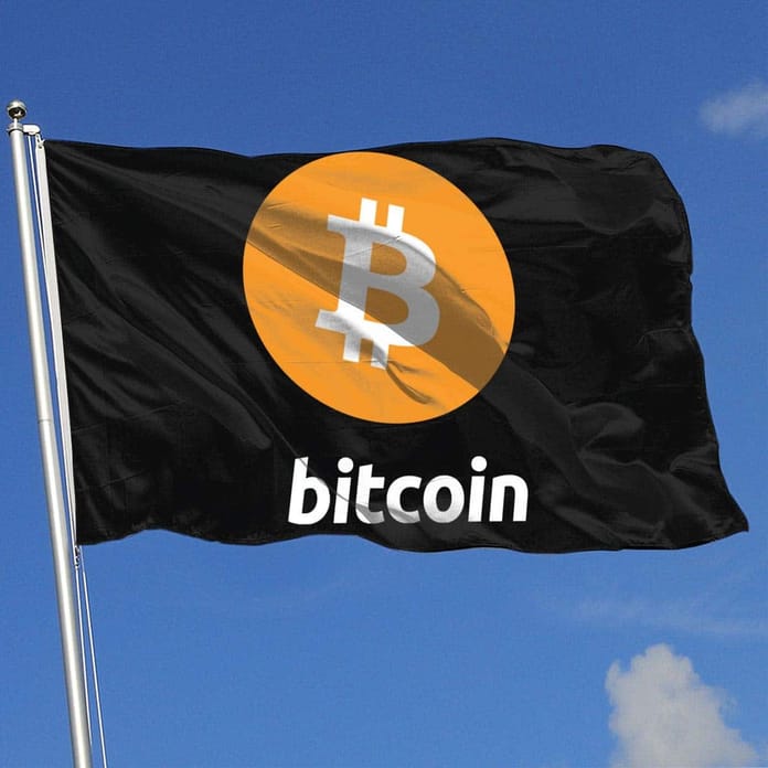 bitcoin, vlajka