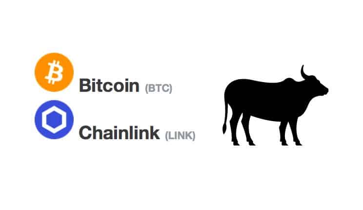 16.08.20 [Přehled trhu, Bitcoin a ChainLink] LINK útočí na 20 USD! BTC investoři předvádějí bull run
