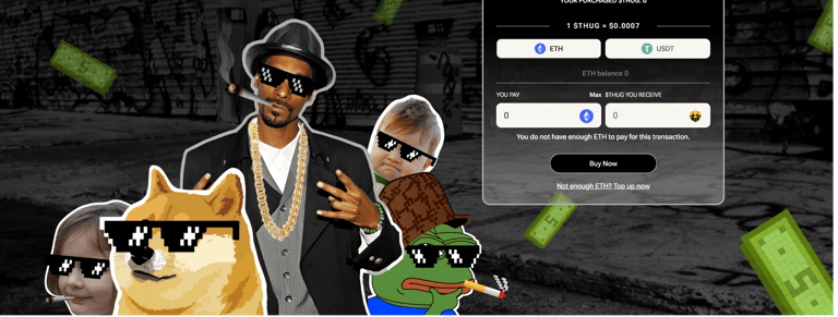 Předprodej nového meme coinu Thug Life pokořil milník 100 000 dolarů za několik hodin