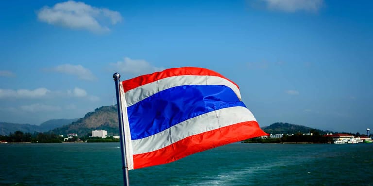 vlajka, Thajsko