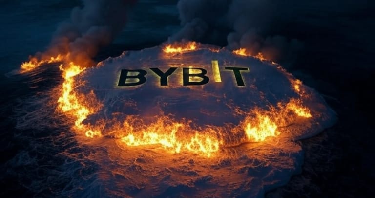 bybit logo oheň likvidita grok