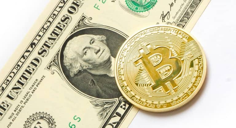 Bitcoin, dolar, fiat