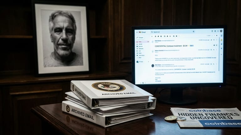 Epstein investoval do Coinbase 3,2 milionu USD, ukázaly e-maily