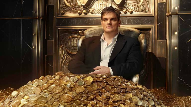 michael burry zlato big short midjourney