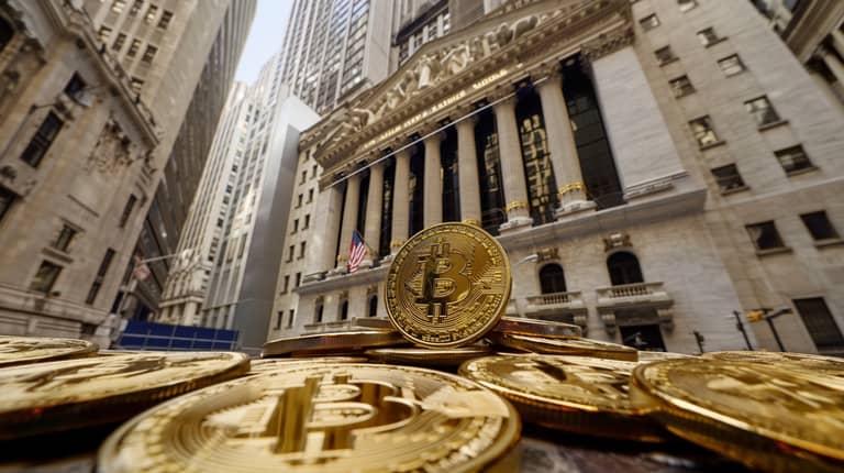bitcoin btc burza New York usa etf