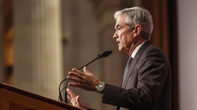 Jerome Powell Fed USA ekonomika americká