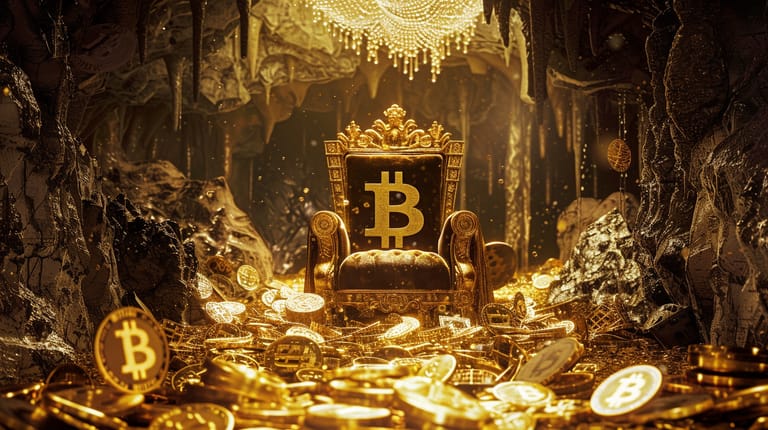 bitcoin usd btc trun zlato kral rust