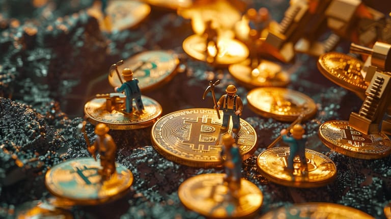 bitcoin těžba těžař cena mince halving