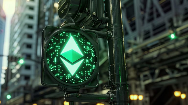 ethereum eth cena růst dominance etf schválení