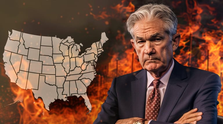 Jerome Powell Fed sazba inflace problem usa