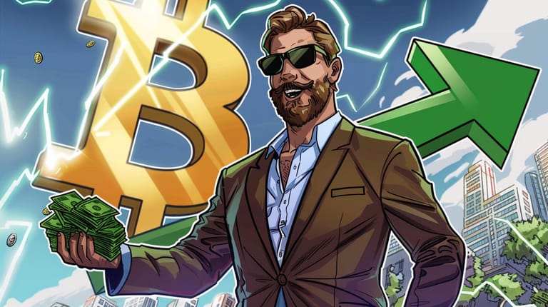 bitcoin btc obchodník trader trading cena kurz růst usd dolar