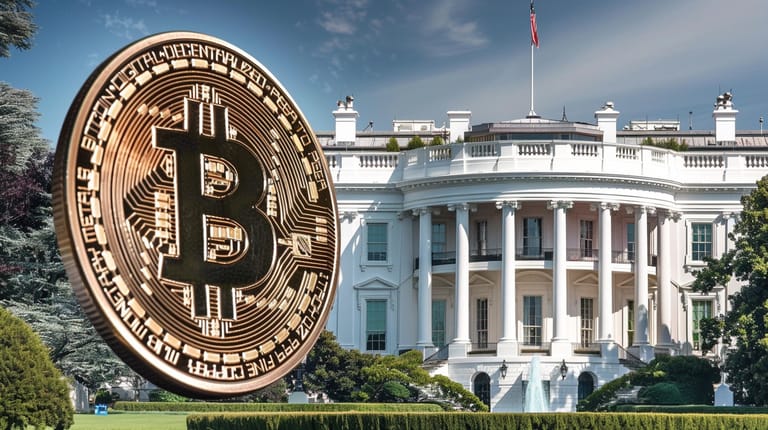 bitcoin btc white house usa president biden joe trump donald