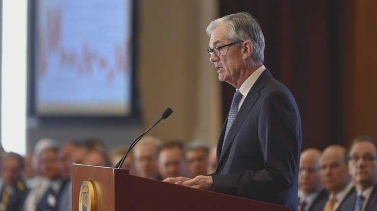 Jerome Powell Fed sazba USA