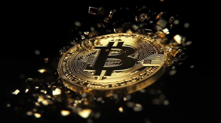 bitcoin btc logo midjourney