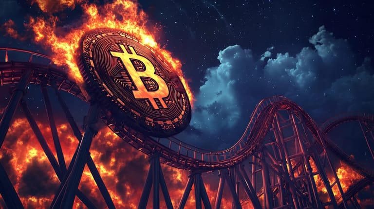 bitcoin btc pokles hrozba varování midjourney