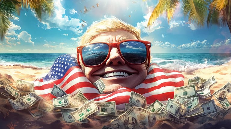 USA Donald Trump Midjourney