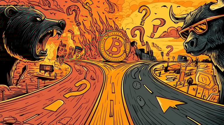 bitcoin btc rozcesti byci medvedi midjourney