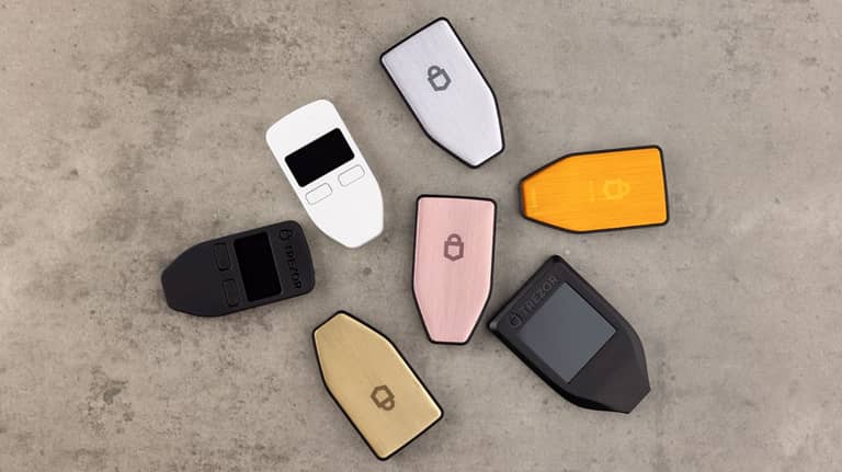 TREZOR SAFE 3 bitcoin