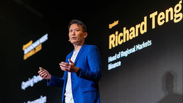 richard teng binance kryptoměny