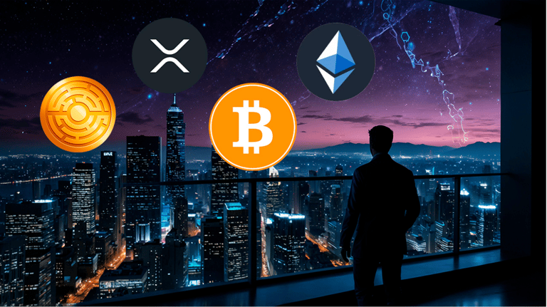 Krypto vlna na obzoru: ETH, BTC, XRP, MTAUR připraveny na růst