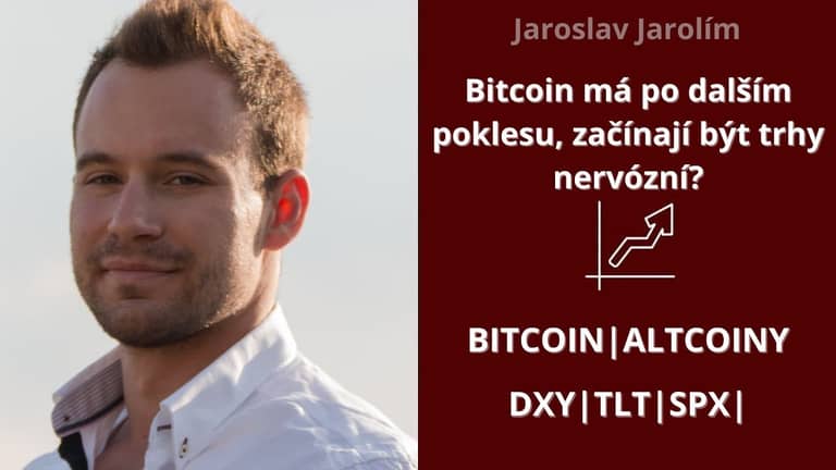 Bitcoin live stream – Bitcoin má po dalším propadu, začínají být trhy nervózní?
