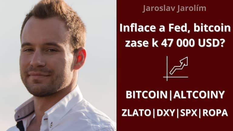 Bitcoin live stream – Inflace a Fed, bitcoin zase k 47 000 USD?
