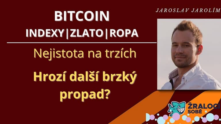 18.09.22 Video analýza: Bitcoin, SPX, Nasdaq, zlato – Nejistota na trzích, hrozí další propad?