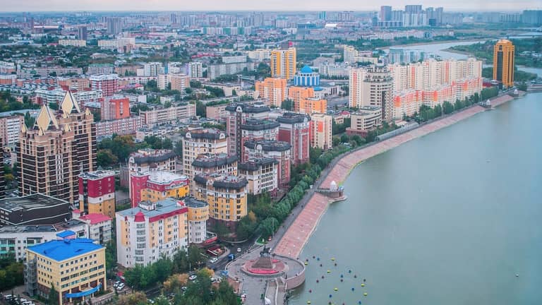 kryptoburzy kazachstán astana těžba