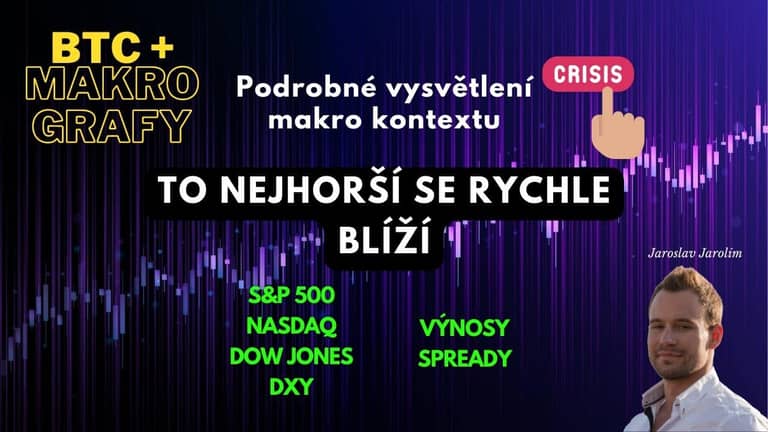 27.11.22 Video analýza: Bitcoin + makro grafy – To nejhorší se rychle blíží – Vysvětlení makro kontextu