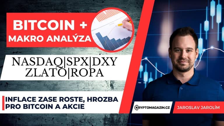 13.08.23 Analýza: Inflace zase roste, je to hrozba pro akcie a bitcoin? | Klesající objemy na BTC