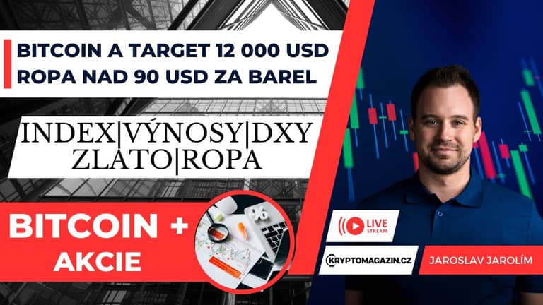 🔴Bitcoin a target 12 000 USD | Barel ropy nad 90 USD