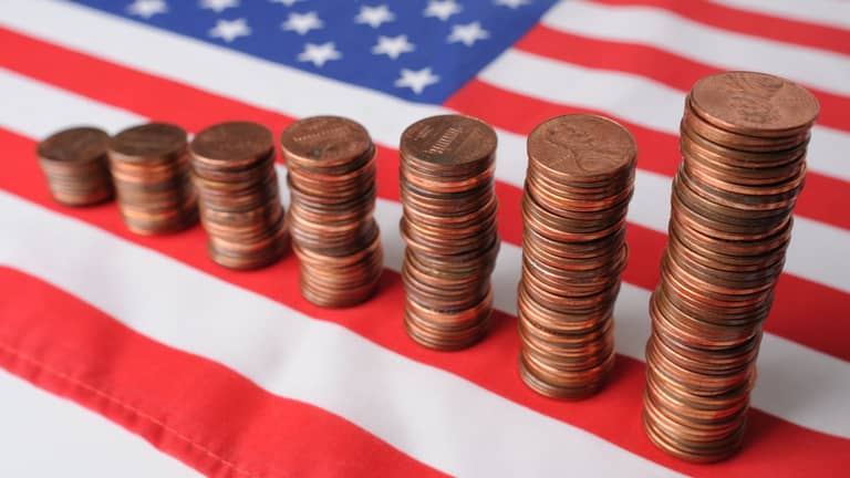 usa dluh finance svět úrokové sazby